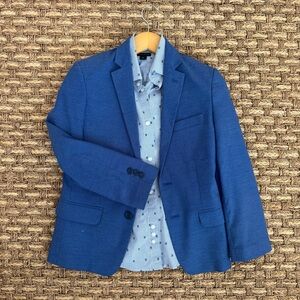 Tommy Hilfiger Boys Blue Blazer and Shirt, Boys Size 10